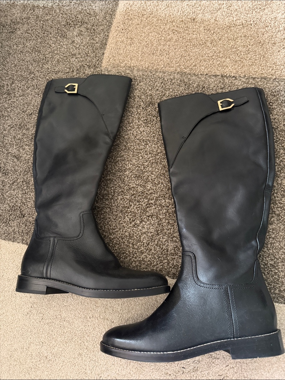 Cole Haan Harrington Black Tall Boot 7B